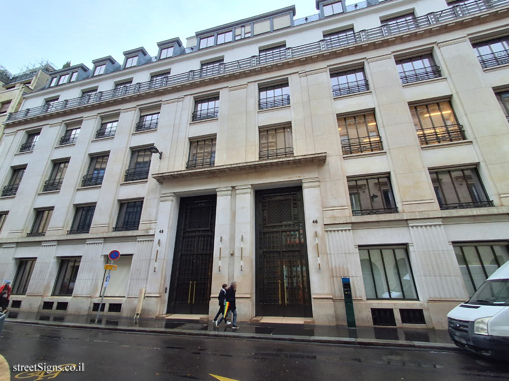 Paris - History of Paris - Marie Dorval’s house - 46 Rue Saint-Lazare, 75009 Paris, France