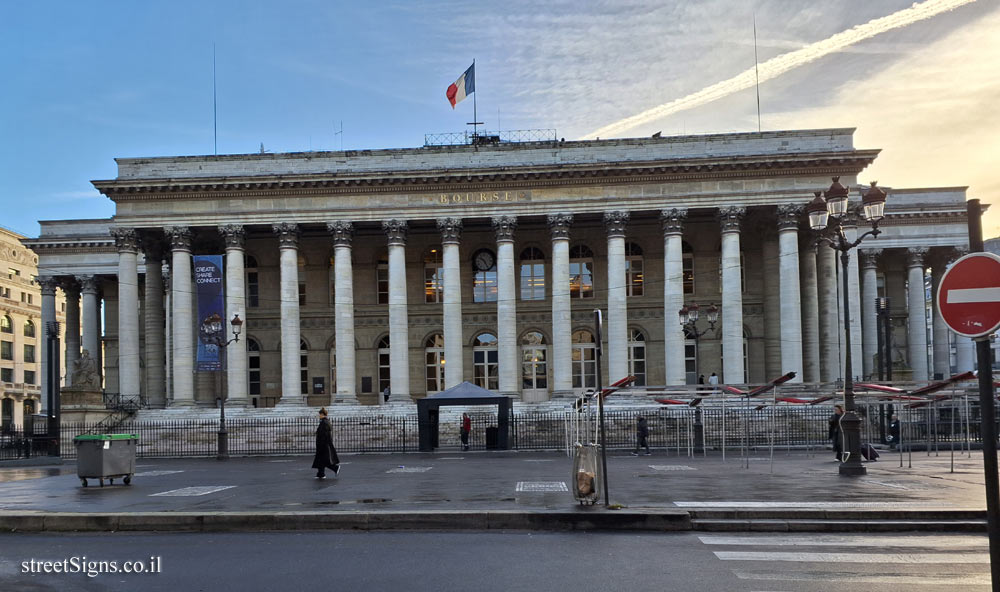 Paris - History of Paris - The Stock Exchange - 31 Pl. de la Bourse, 75002 Paris, France