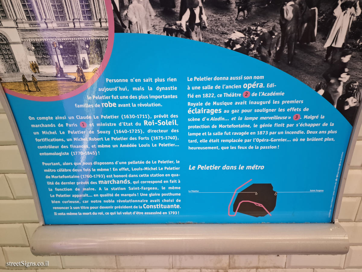 Paris - The metro in person - Le Peletier station  - Le Peletier, 1 Rue de la Victoire, 75009 Paris, France