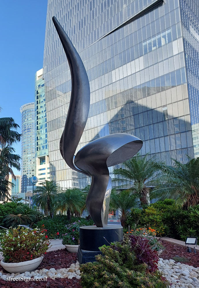 Ramat Gan - "Takeoff" - Icarus - outdoor sculpture by Gidon Graetz - Abba Hillel Silver Rd 16, Ramat Gan, Israel