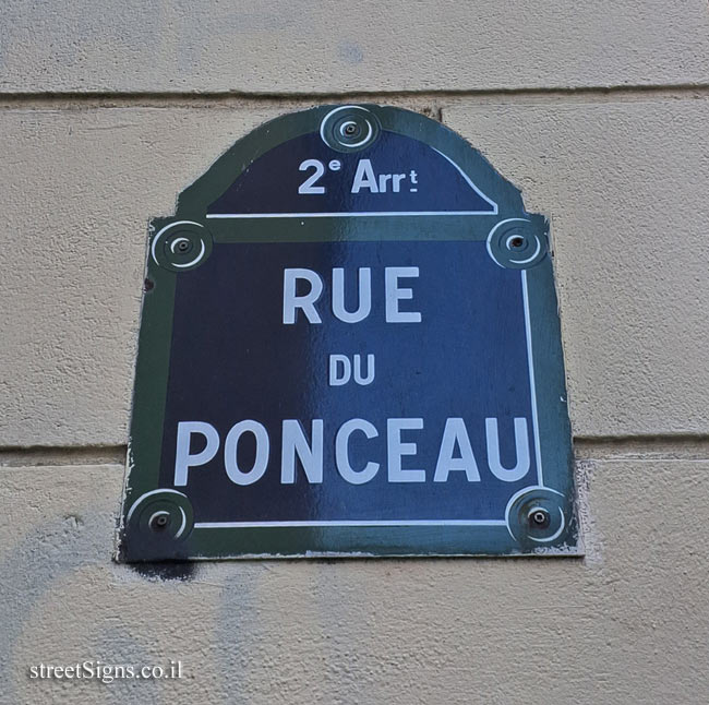Paris - History of Paris - Ponceau Street - 31 Rue du Ponceau, 75002 Paris, France