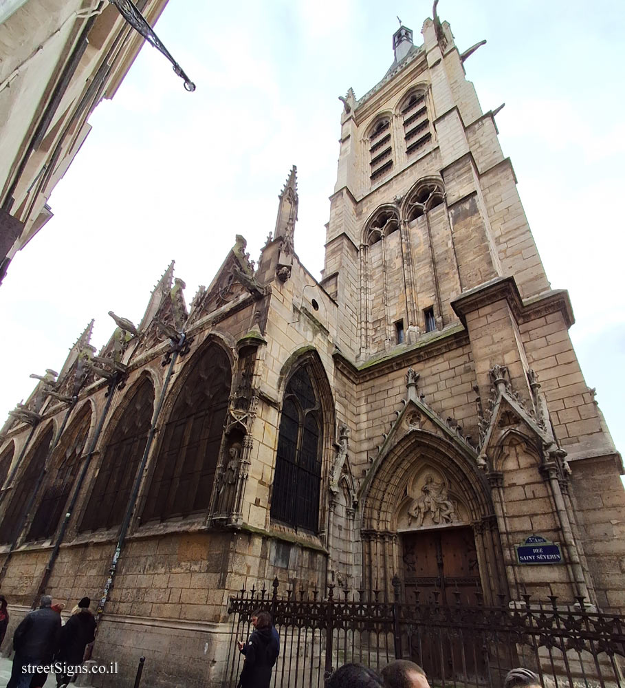 Paris - History of Paris - Saint-Séverin Church  - 1 Rue des Prêtres Saint-Séverin, 75005 Paris, France