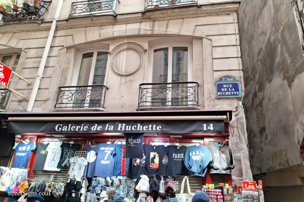 Paris - History of Paris - Huchette Street - 13 Rue de la Huchette, 75005 Paris, France