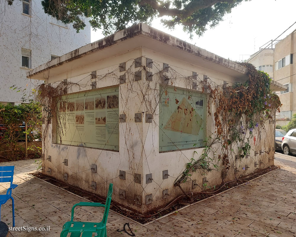 Tel Aviv - Trumpeldor cemetery map - Trumpeldor St 19, Tel Aviv-Yafo, Israel