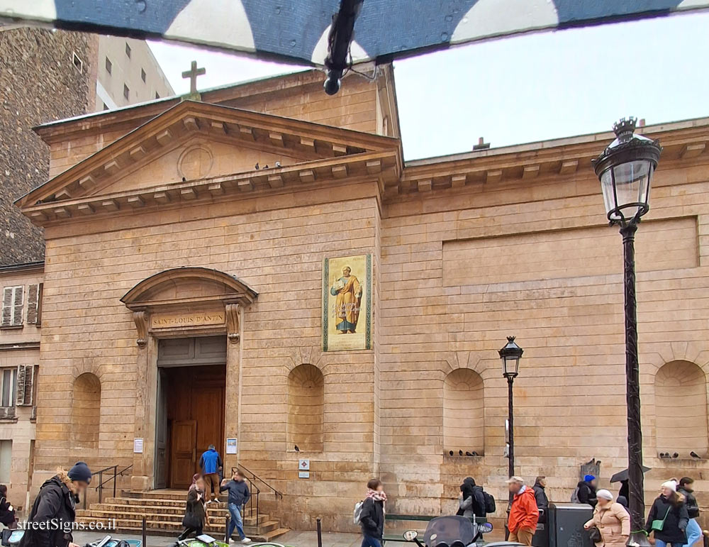 Paris - Church of Saint-Louis-d’Antin - Paris - Church of Saint-Louis-d’Antin