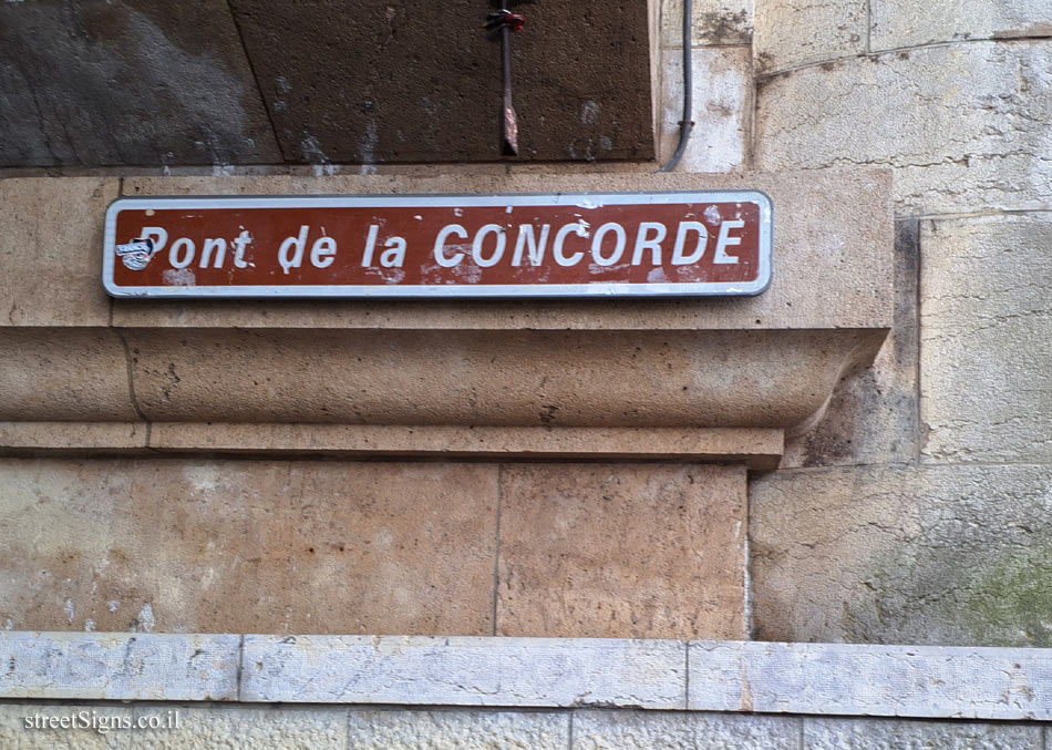 Paris - History of Paris - Concorde Bridge - Pont de La Concorde, 75007 Paris, France