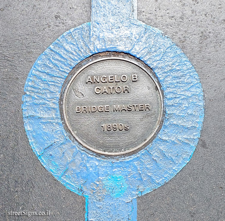 London - Tower Bridge London - The Blue Line of Fame - Angelo B Cator - Bridge Master