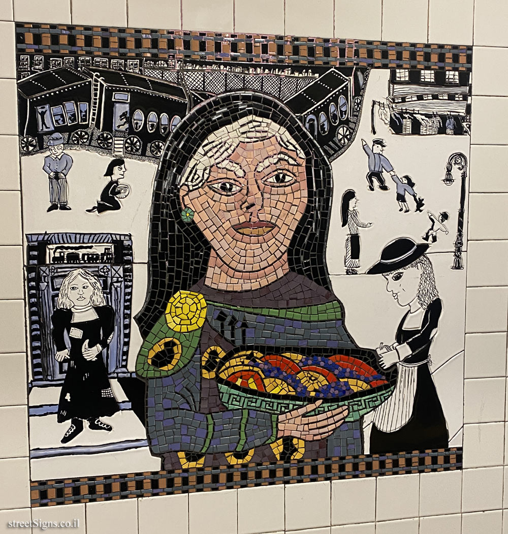 New York - Christopher Station - Greenwich Village Murals - The Providers - Mary Kingsbury Simkbovitch
