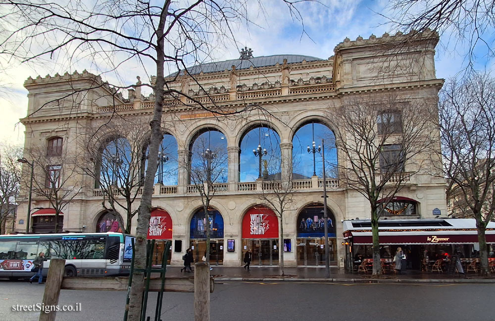 Paris - History of Paris - Théâtre du Châtelet - 1 Pl. du Châtelet, 75001 Paris, France