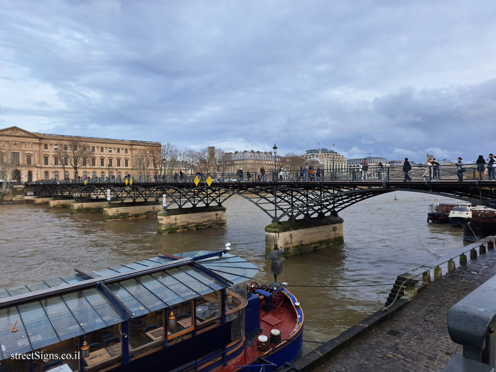 Paris - Pont des Arts - Pont des Arts, 75001 Paris, France