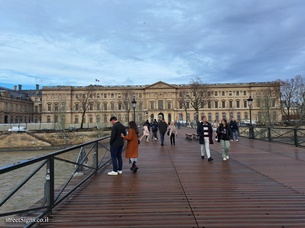 Paris - Pont des Arts - Pont des Arts, 75001 Paris, France