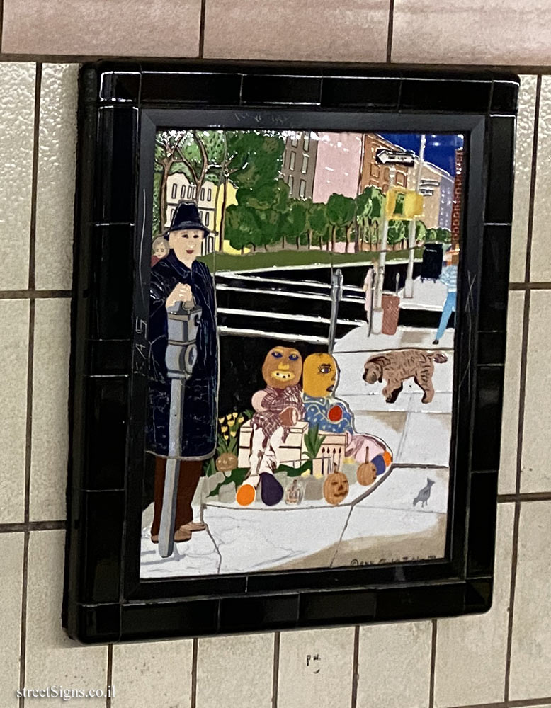 New York - Subway - 86th Street Station - Murals - Westside Views - 86 St, New York, NY 10024, USA