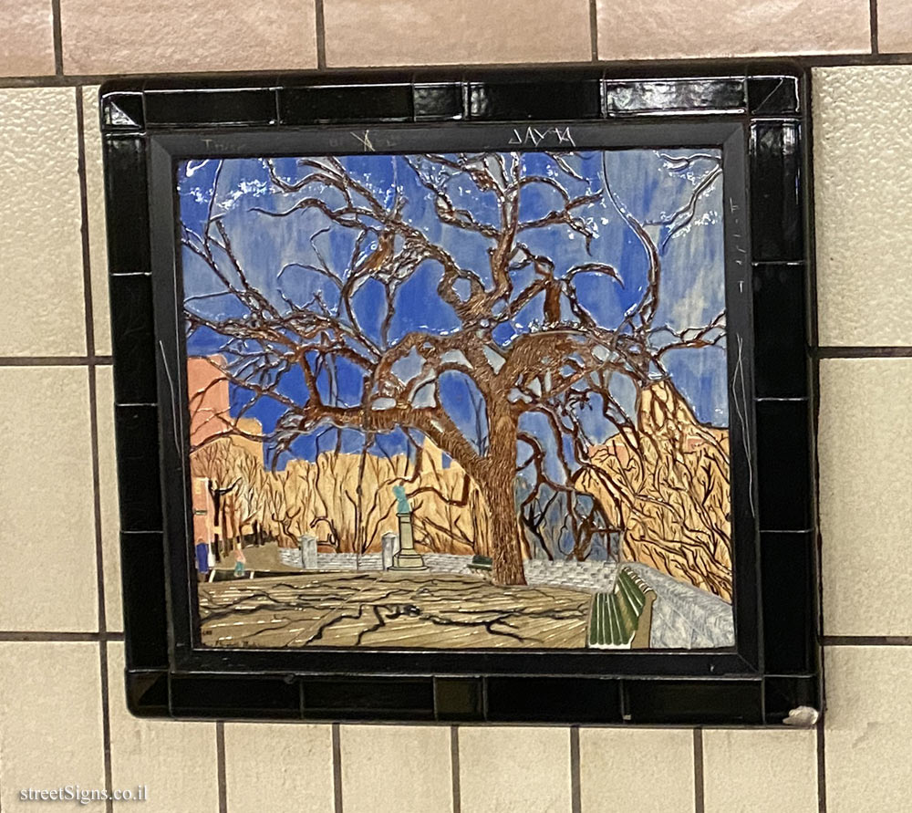 New York - Subway - 86th Street Station - Murals - Westside Views - 86 St, New York, NY 10024, USA