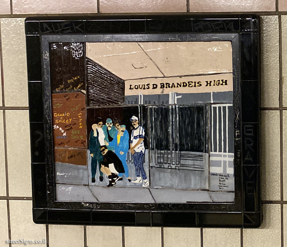 New York - Subway - 86th Street Station - Murals - Westside Views - 86 St, New York, NY 10024, USA