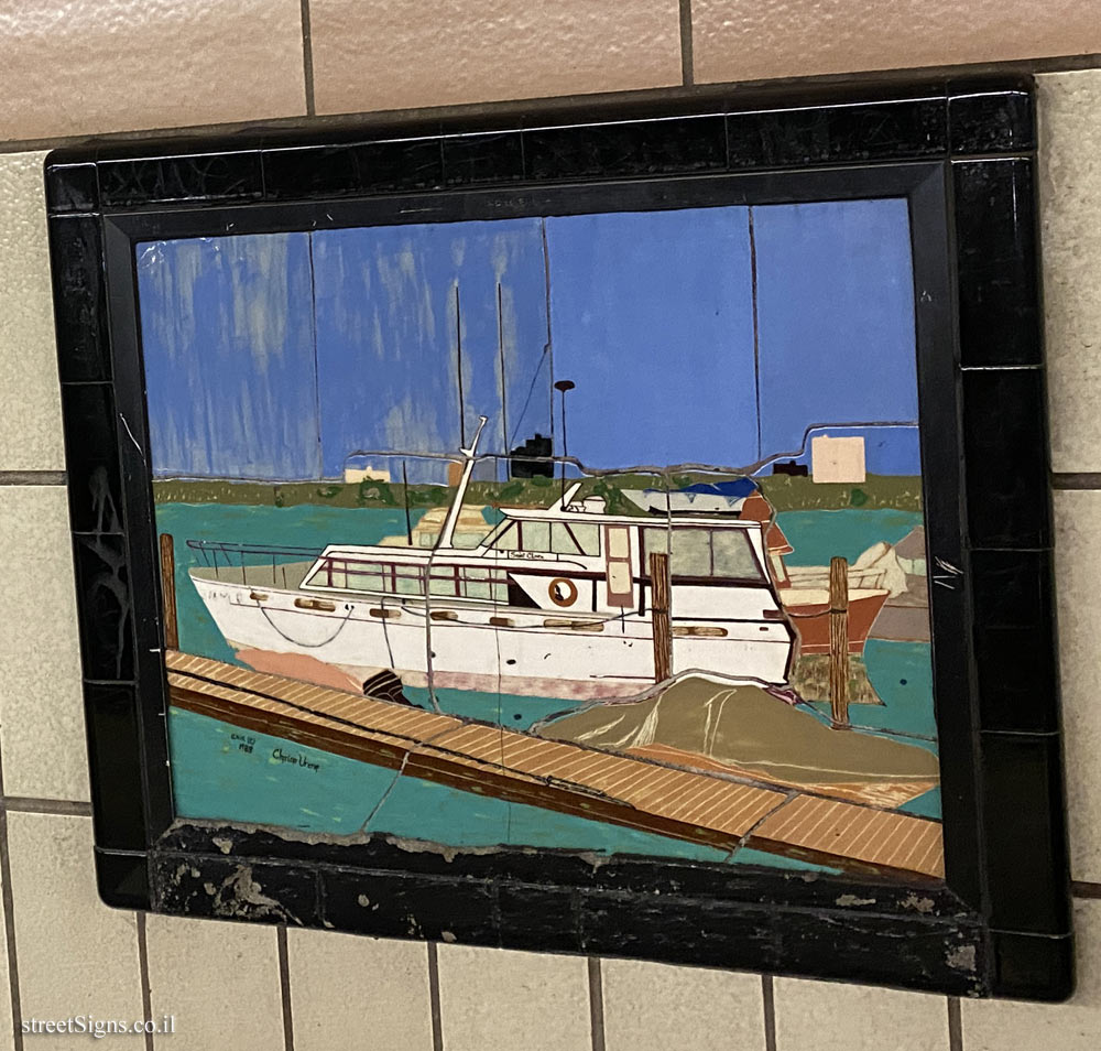 New York - Subway - 86th Street Station - Murals - Westside Views - 86 St, New York, NY 10024, USA