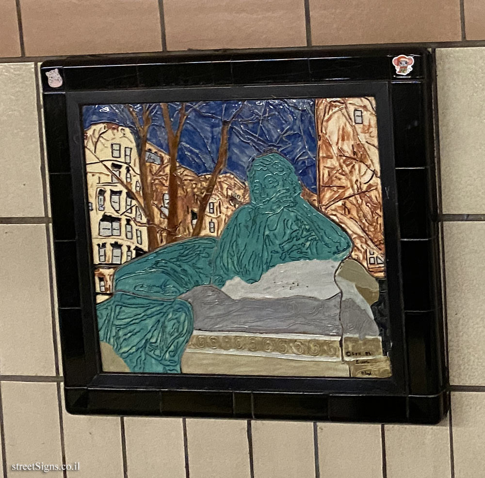 New York - Subway - 86th Street Station - Murals - Westside Views - 86 St, New York, NY 10024, USA