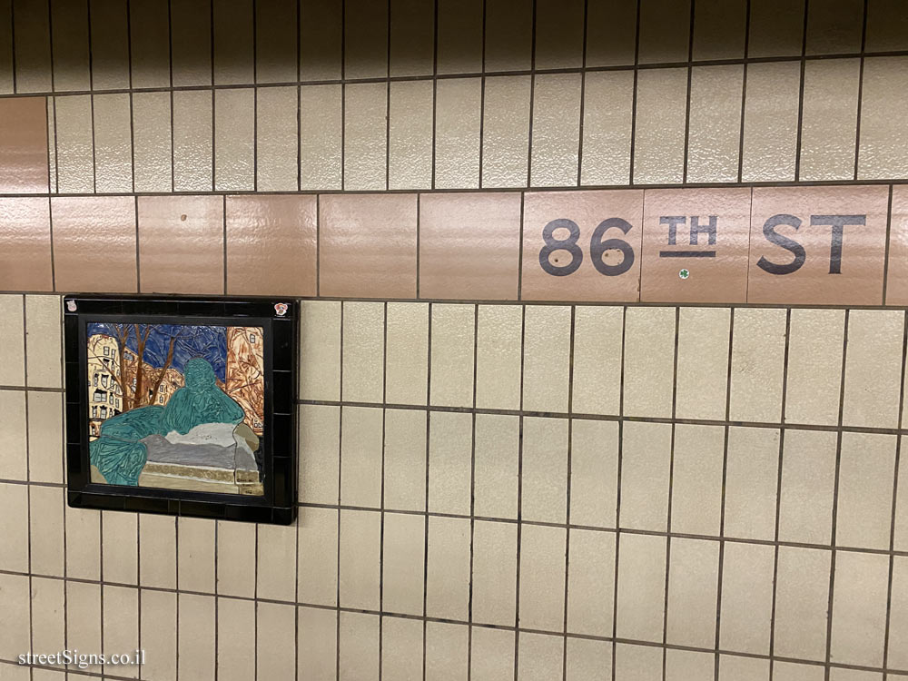 New York - Subway - 86th Street Station - Murals - Westside Views - 86 St, New York, NY 10024, USA