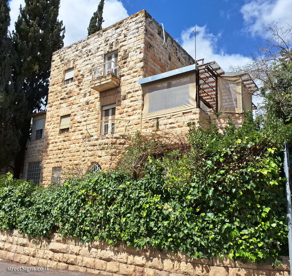 Jerusalem - Heritage Sites in Israel - Abraham Kozlov Home - Abarbanel St 2, Jerusalem, Israel