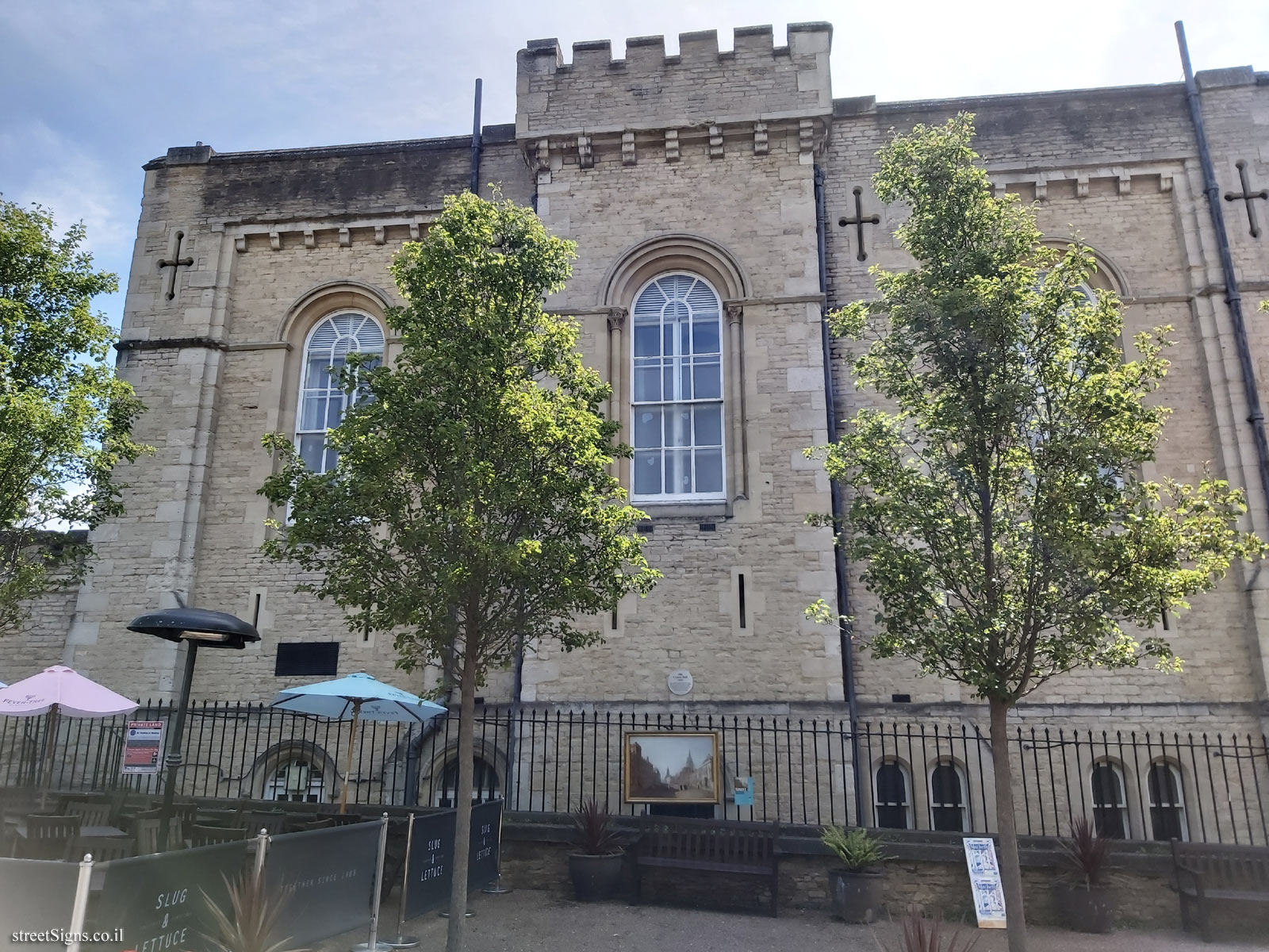 Oxford - Oxford Castle - Old County Hall (1841)