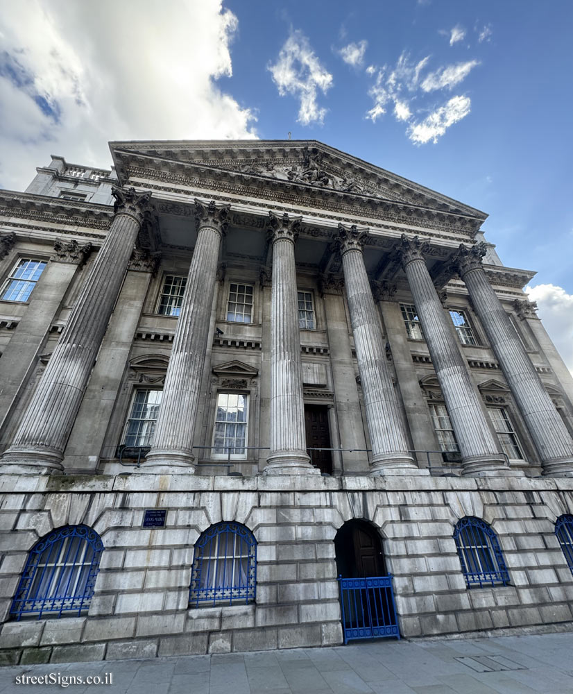 London - The place where the London Stocks Market was - Mansion House, London EC4N 8BH, UK