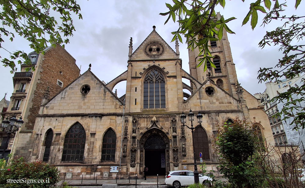 Paris - History of Paris - Church of Saint-Nicolas-des-Champs - 254 Rue Saint-Martin, 75003 Paris, France
