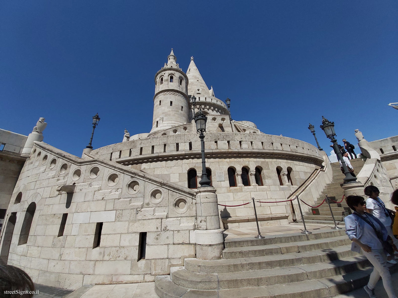 Budapest - Fisherman’s Bastion - a preservation building built by Frigyes Schulek