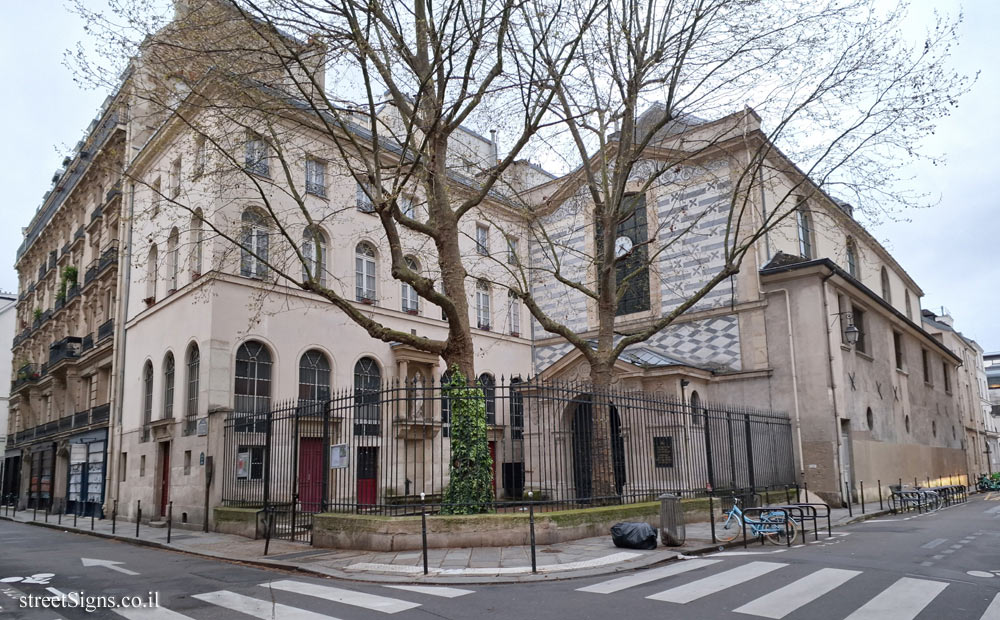 Paris - History of Paris - Church of Saint-Jean-Saint-François - 13 Rue du Perche, 75003 Paris, France