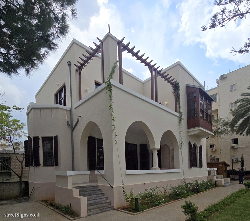 Tel Aviv - buildings for conservation - Bialik House - Bialik St 22, Tel Aviv-Yafo, Israel