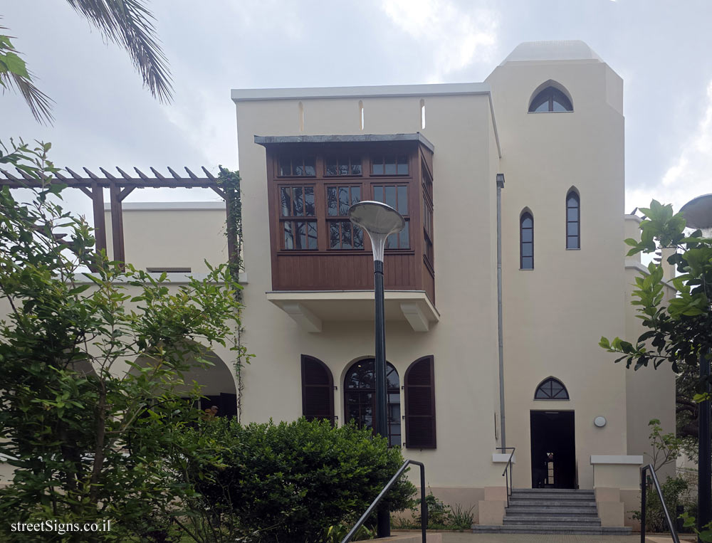 Tel Aviv - buildings for conservation - Bialik House - Bialik St 22, Tel Aviv-Yafo, Israel