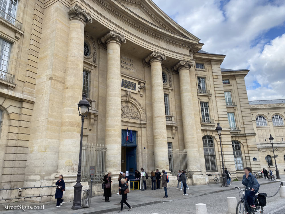 Paris - History of Paris - Faculty of Law - 12 Pl. du Panthéon, 75005 Paris, France