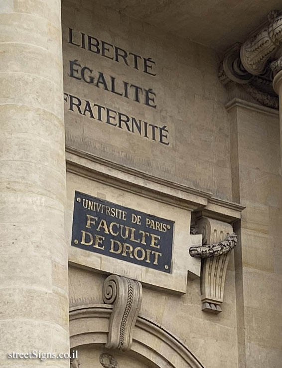 Paris - History of Paris - Faculty of Law - 12 Pl. du Panthéon, 75005 Paris, France