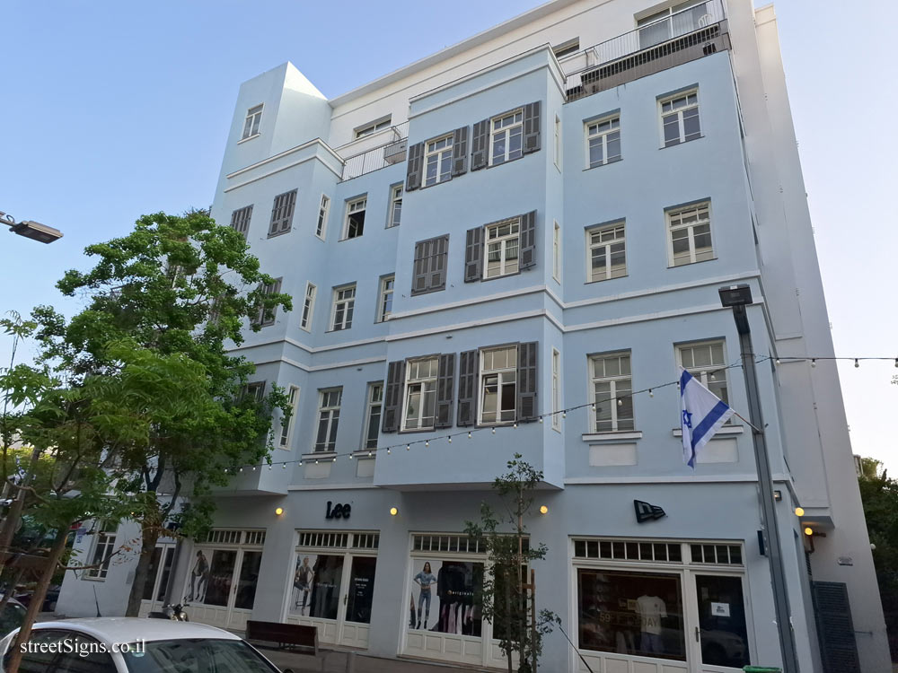 Tel Aviv - buildings for conservation - Sheinkin 19 - Sheinkin St 19, Tel Aviv-Yafo, Israel