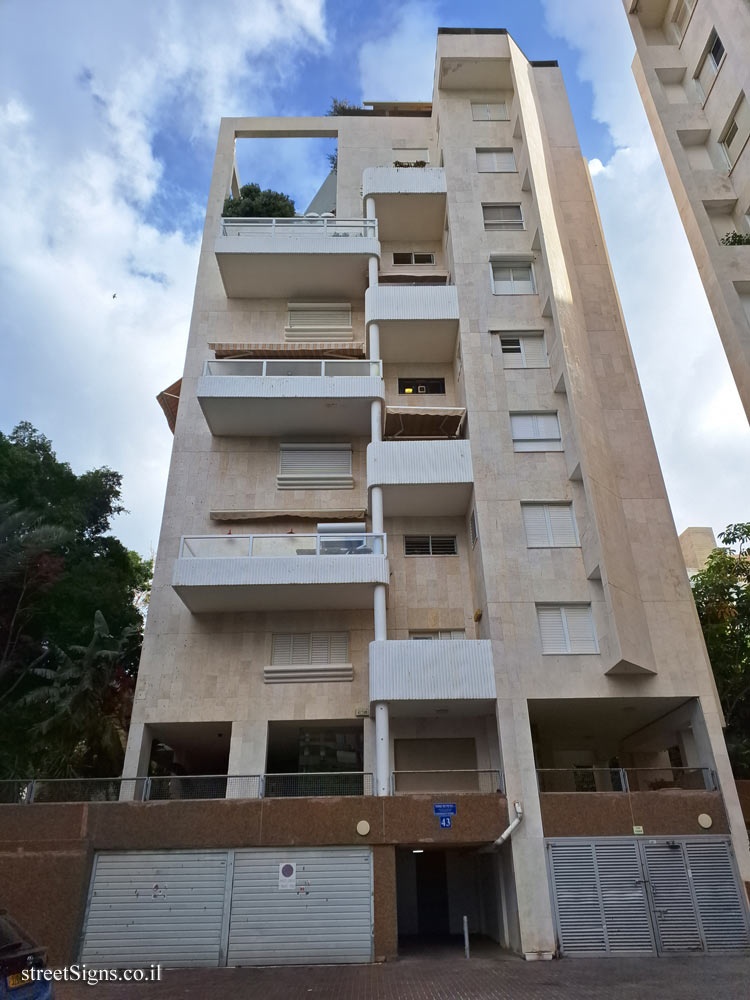 The house of Esther Peretz-Arad - Tagore St 43, Tel Aviv-Yafo, Israel