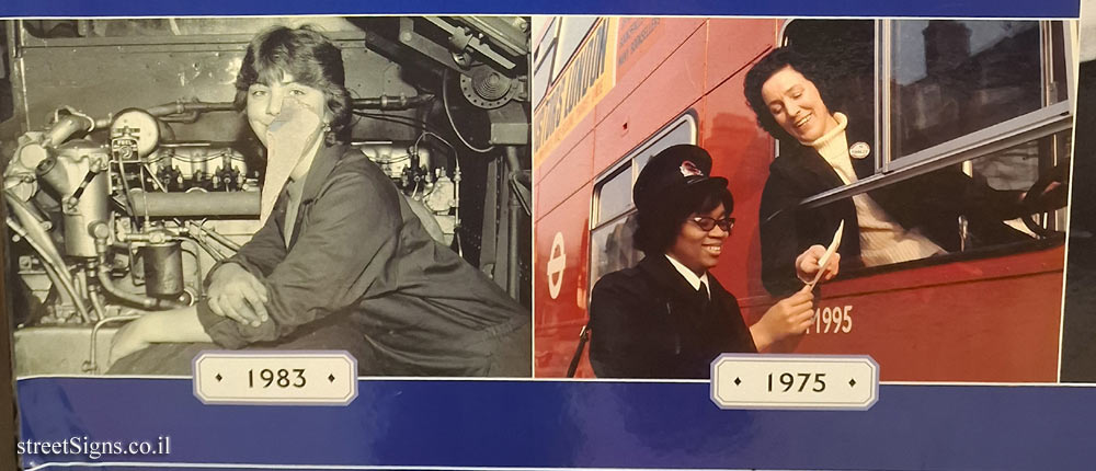 London - London Underground History - Our heritage: Women in transport - Piccadilly Circus, Piccadilly Circus, London WIJ 9HP, UK