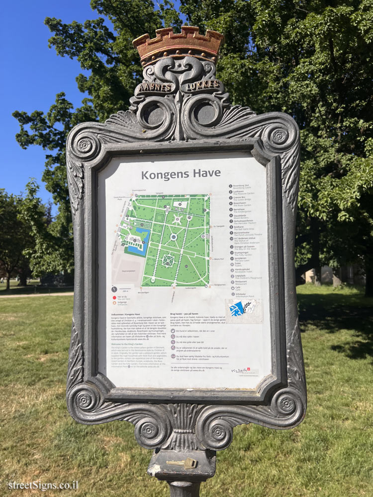 Copenhagen - The King’s Garden - Kronprinsessegade 1, 1306 København, Denmark
