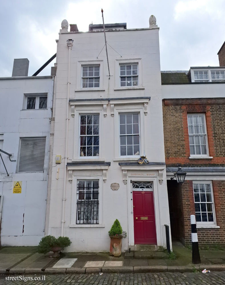 London - the house of Christopher Wren lived during the renovation of St. Paul’s Cathedral - 49 Bankside, London SE1 9JE, UK