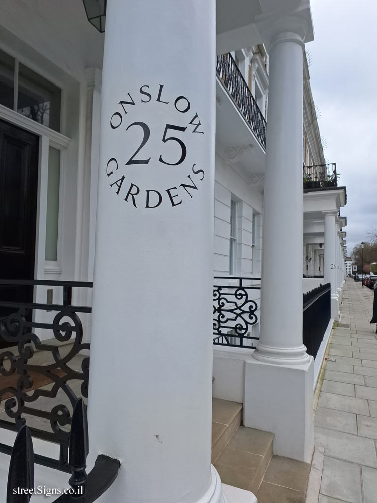 London - 25 Onslow Gardens