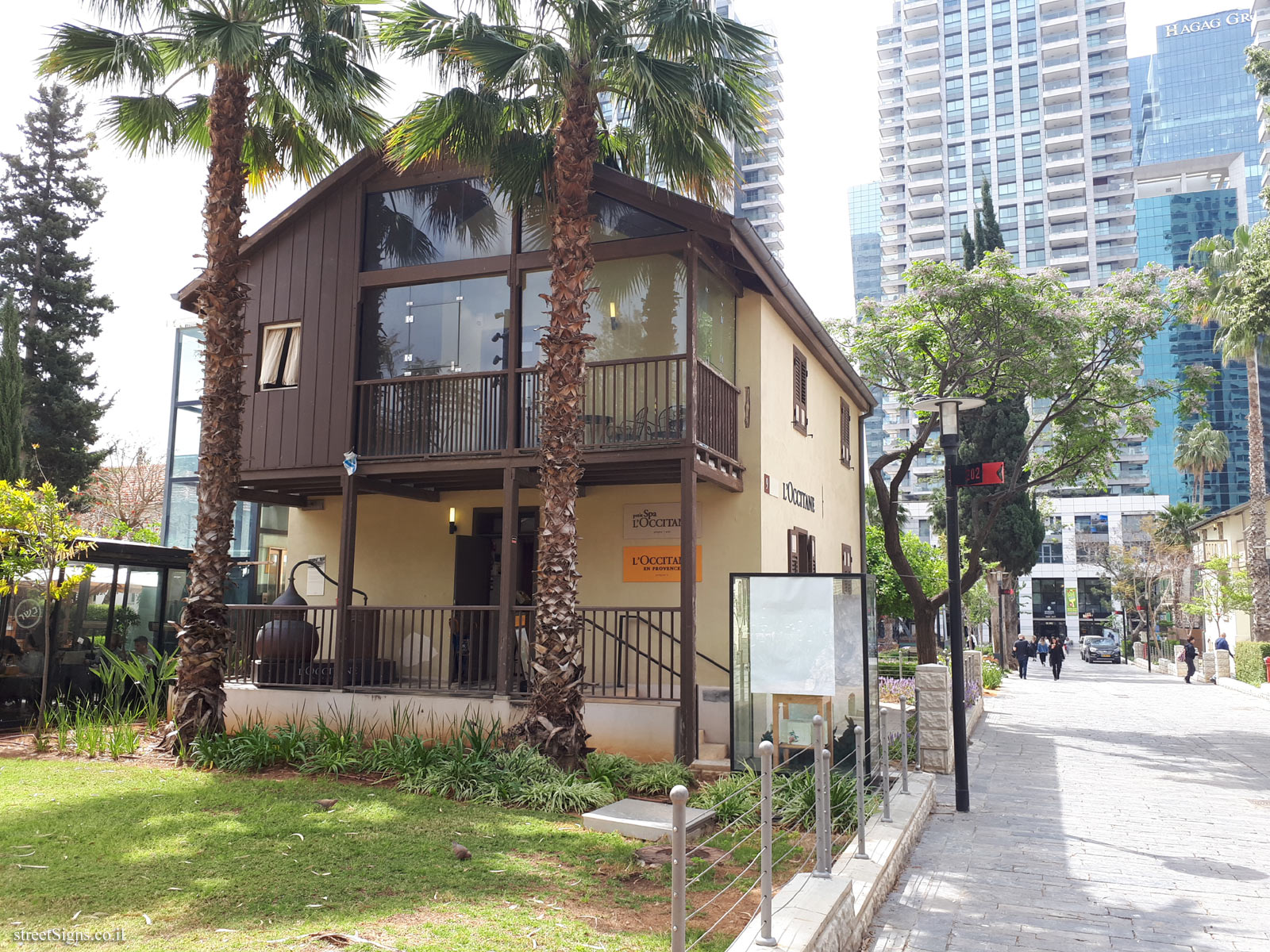 Tel Aviv - Sarona complex - buildings for preservation - Wennagel House