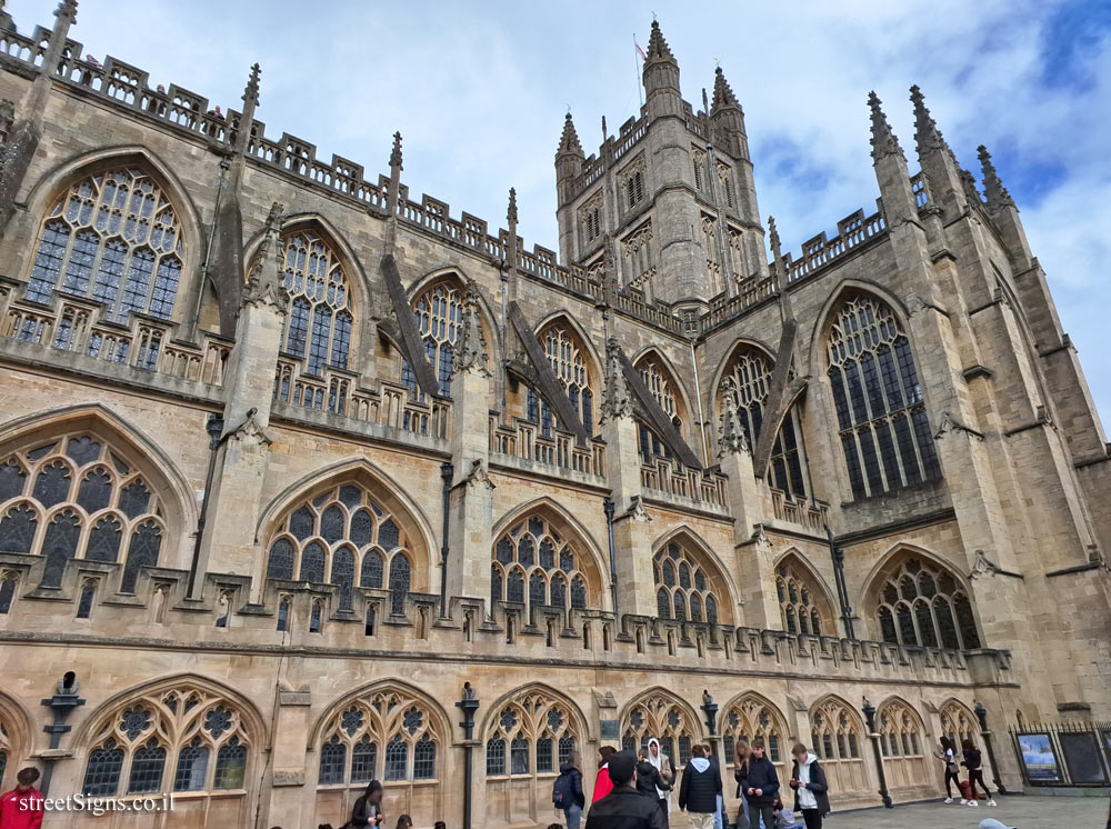 Bath - Bath Abbey - Abbey Chambers, Church St, Avon, Bath BA1 1LZ, UK
