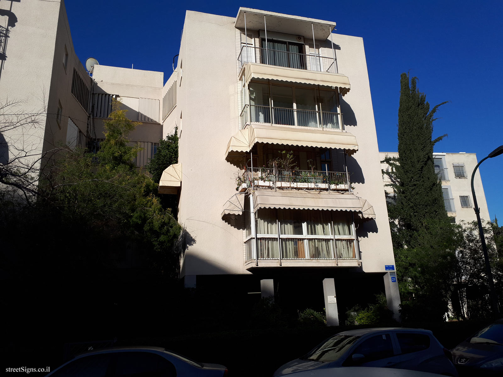 The house of Yehudit Hendel - Dubnov St 25, Tel Aviv-Yafo