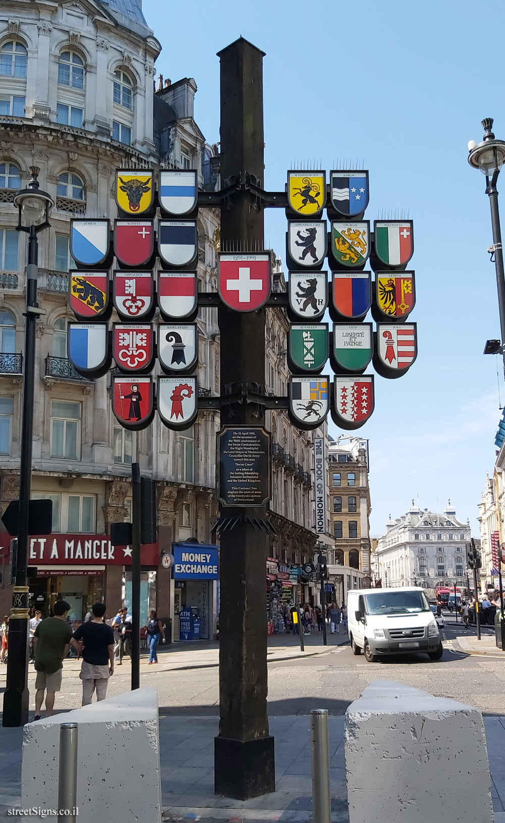 London - Swiss Court - Cantonal Tree