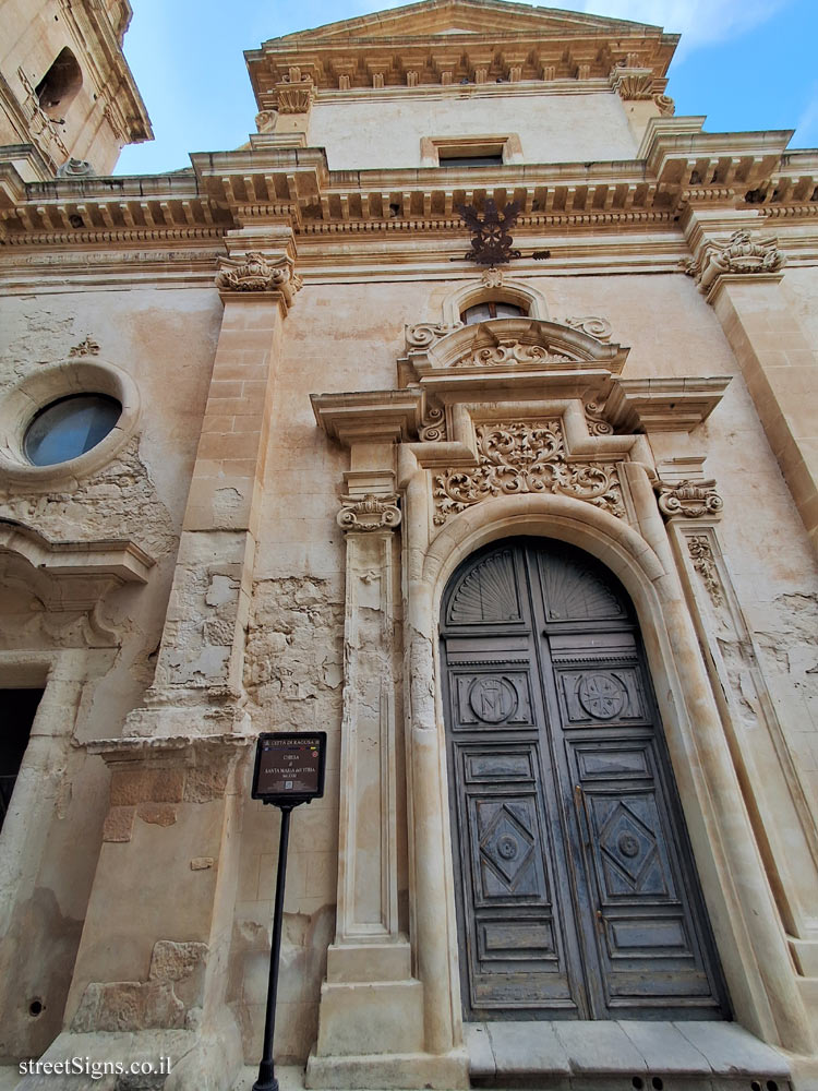 Ragusa - World Heritage Site - Church of Santa Maria dell’Itria - Corso Mazzini, 7, 97100 Ragusa RG, Italy