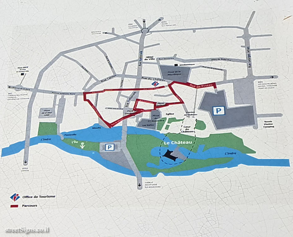 Azay-le-Rideau - Heritage Trail - 6 Rue de Pineau, 37190 Azay-le-Rideau, France