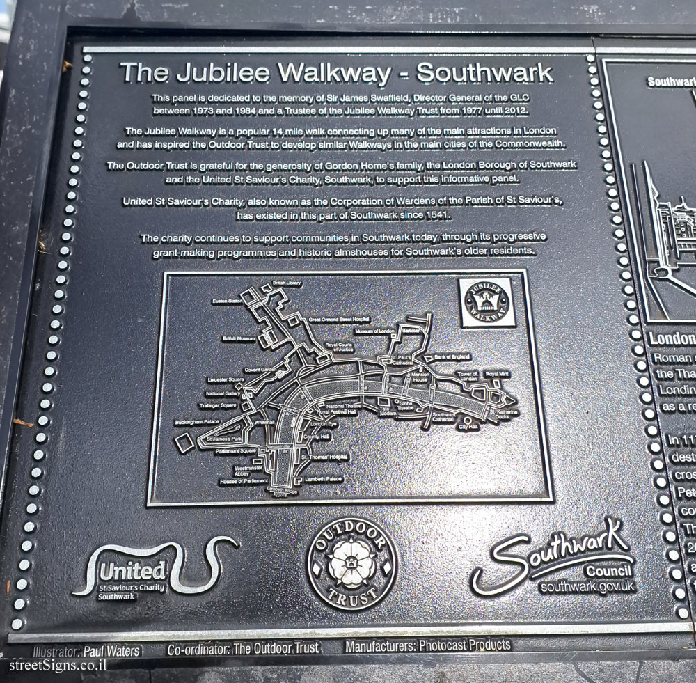 London - Jubilee Walkway - Southwark - The Jubilee Walkway, London SE1 9DF, UK