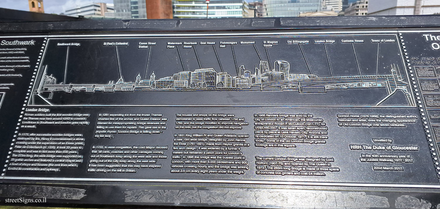 London - Jubilee Walkway - Southwark - The Jubilee Walkway, London SE1 9DF, UK