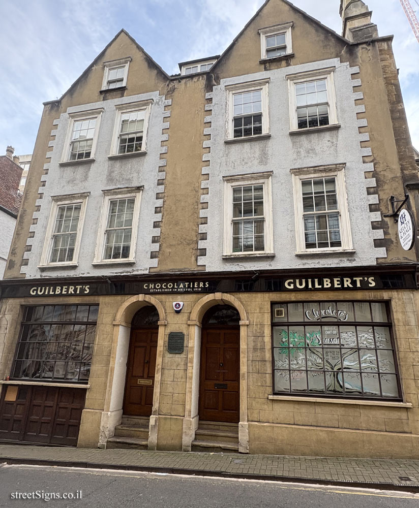 Bristol - the house where John Foster the mayor of Bristol lived - Fosters Chambers, 17 Small St, Bristol BS1 1DE, UK