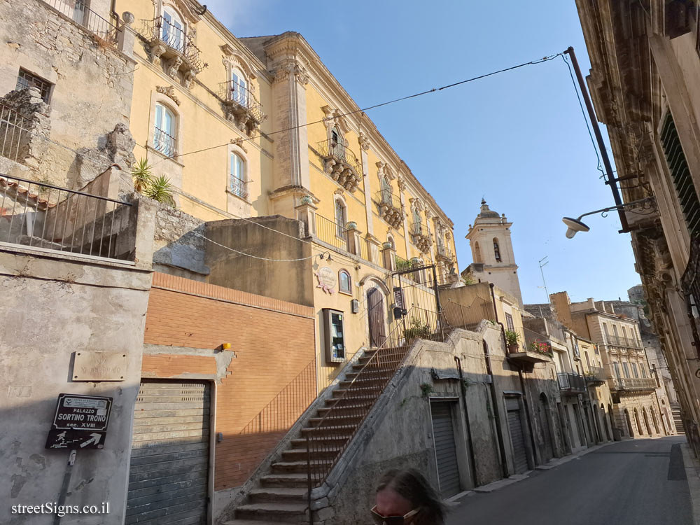 Ragusa - World Heritage Site - Sortina Trono Palace - Via del Mercato, 226, 97100 Ragusa RG, Italy