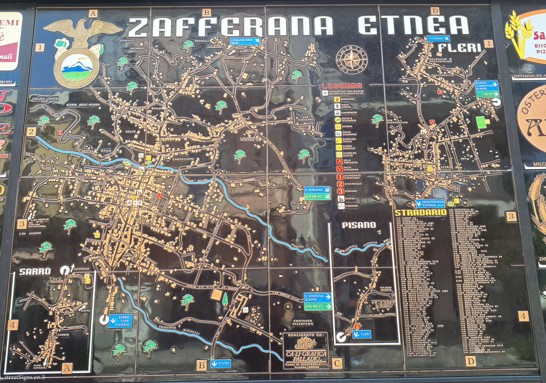 Zafferana Etnea - city map - Via Roma, 315, 95019 Zafferana Etnea CT, Italy
