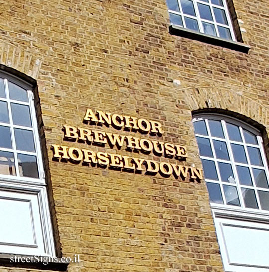 London - Anchor Brewhouse - Anchor Brewhouse, 50 Shad Thames, London SE1 2LY, UK