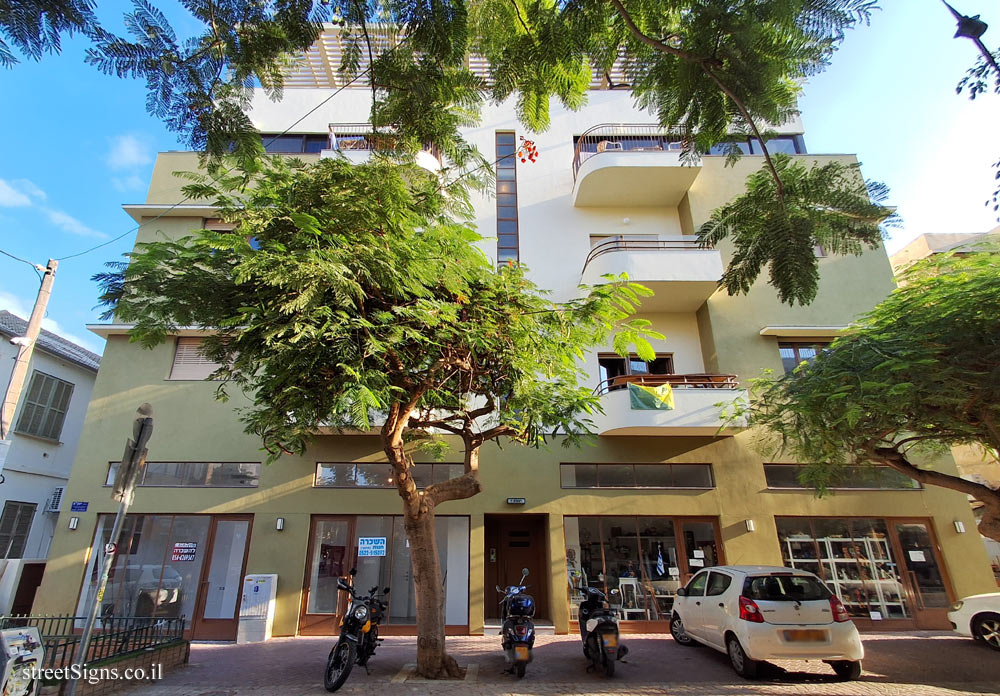 Tel Aviv - buildings for conservation - 9 Rambam - Rambam St 9, Tel Aviv-Yafo, Israel